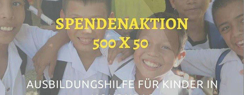 Spendenaktion 500x50