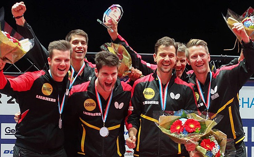 Glückwunsch! Unser Schirmherr Timo Boll wird mit dem Team Tischtennis-Europameister