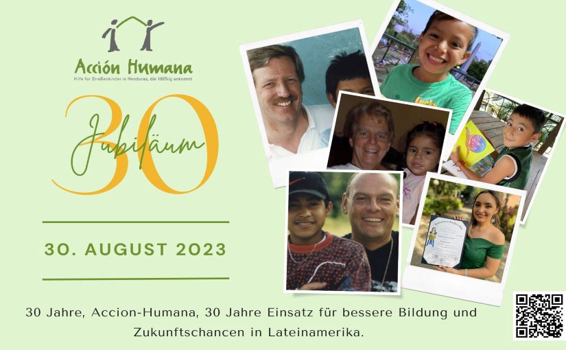 SAVE THE DATE! 30 JAHRE ACCION HUMANA